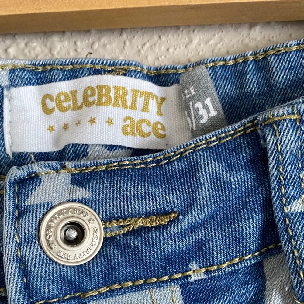 Stars and Stripes Straight Leg Jeans